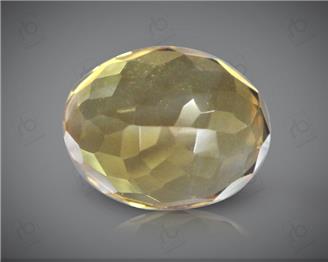 Yellow Citrine Natural Certified  4.9CTS-8564